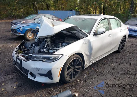 2021 BMW 330I xDrive из США, поврежденный, VIN 3MW5R7J00M8B63291